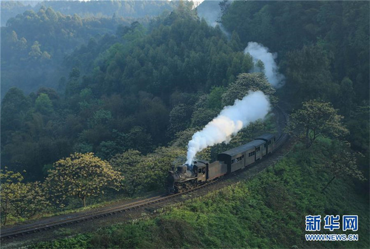 Dampfkraft und Blumenduft – Alte Schmalspurbahn in Sichuan