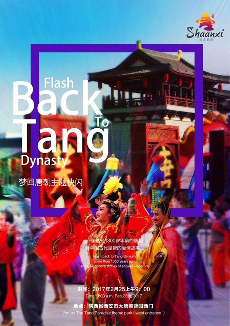 Cosplay-Show zurück in die Tang-Dynastie