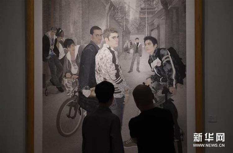 Beijing: Chinesische Nachwuchskünstler im Nationalmuseum