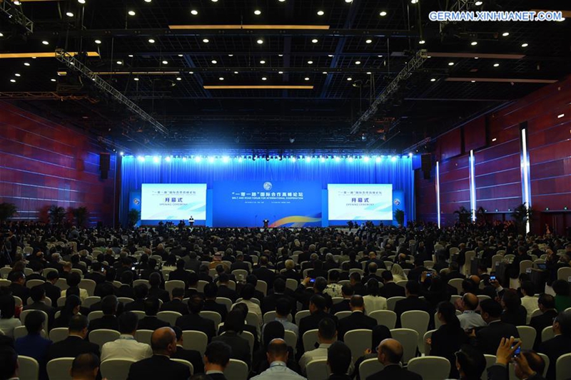 „Belt and Road“-Forum in Beijing eröffnet