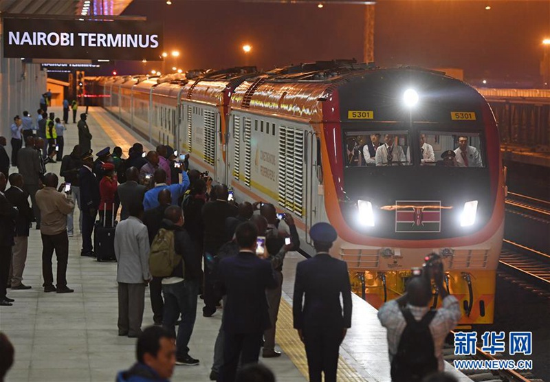 Kenias Eisenbahnlinie Mombasa-Nairobi nimmt Fahrt auf
