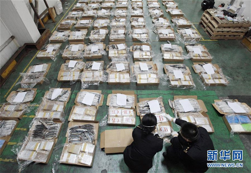 China deckt riesigen Kokainschmuggelfall auf
