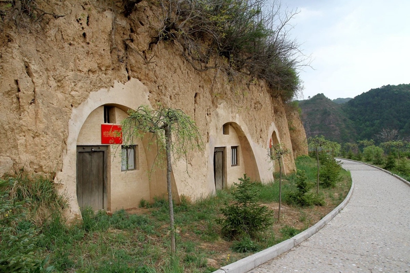 Wohnhöhlen im Norden von Shaanxi: lebendes Fossil des chinesischen Kulturerbes