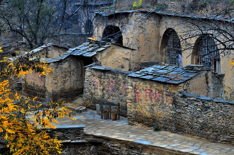 Wohnhöhlen im Norden von Shaanxi: lebendes Fossil des chinesischen Kulturerbes