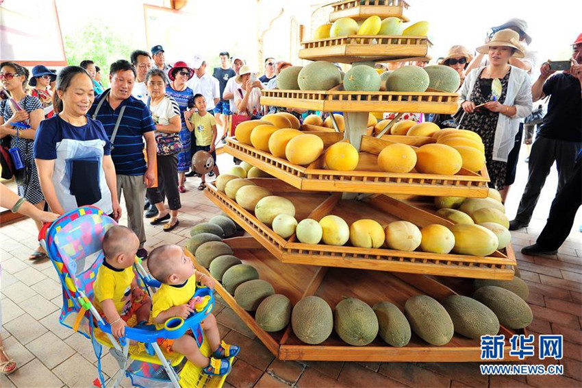 Hami-Melonen-Festival in Xinjiang