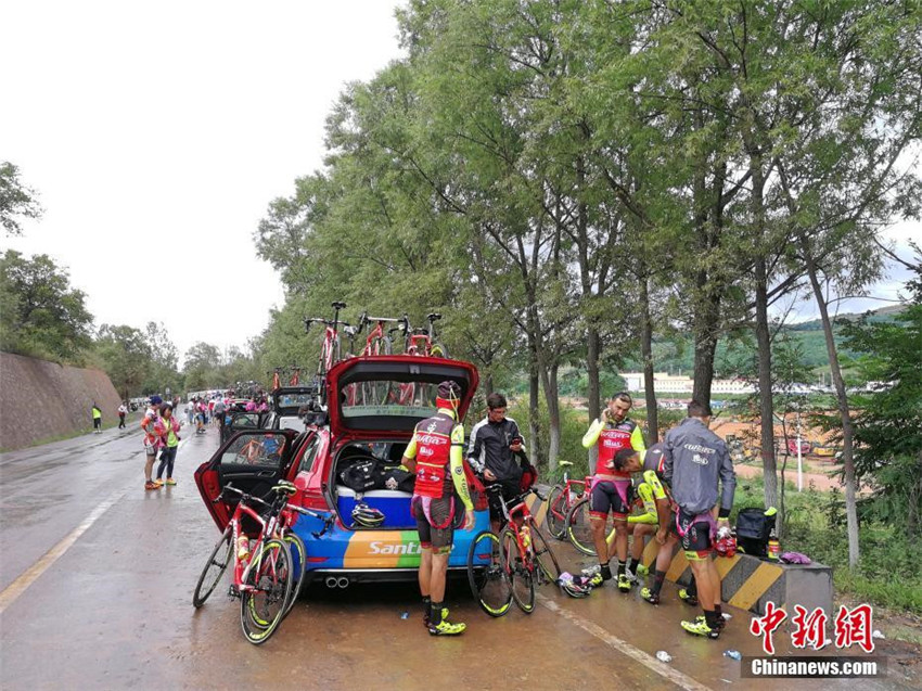 Tour of Qinghai Lake wegen starker Regenfälle in Gansu untergebrochen