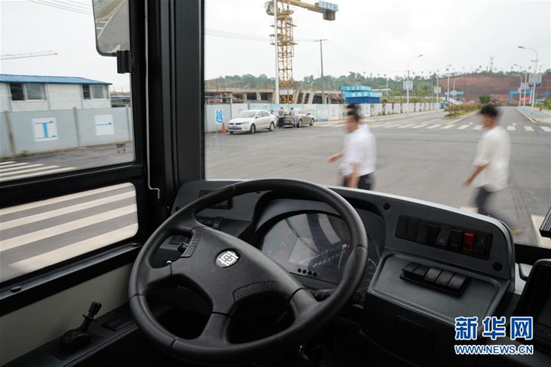CRRC testet seinen ersten intelligenten 12-Meter Elektrobus