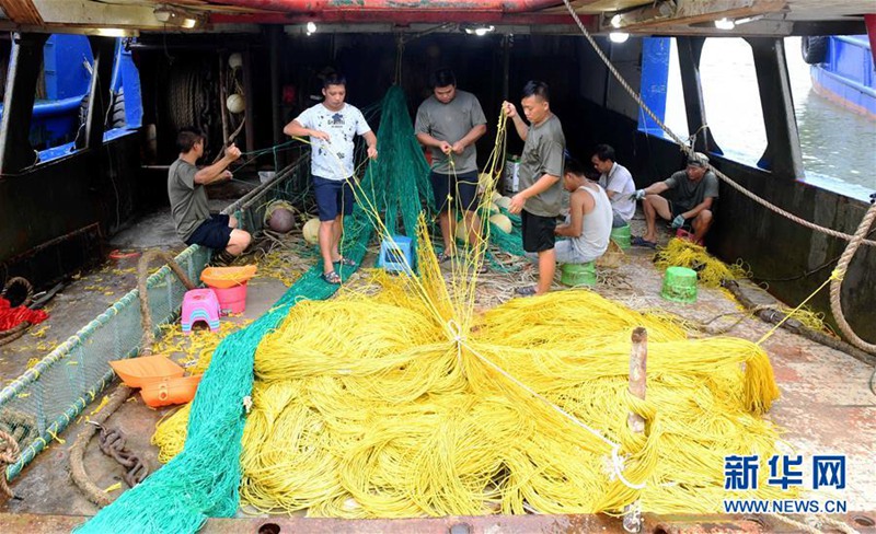 Fischfang im Südchinesischen Meer beginnt