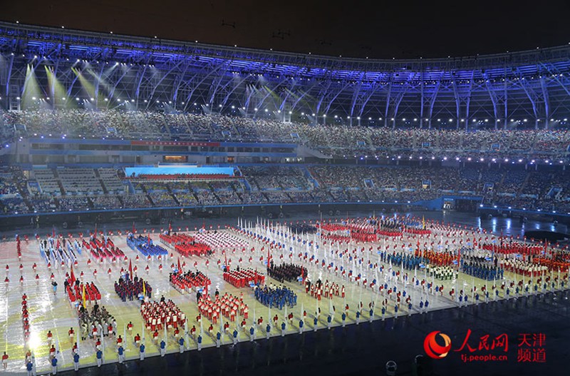 13. Chinesische Nationalspiele in Tianjin eröffnet