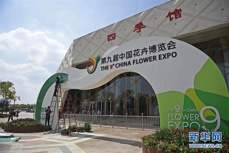 Ningxia ist breit für die 9. Chinesische Blumen-Expo