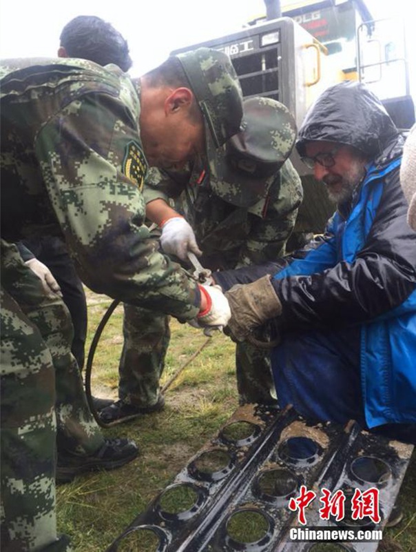 20 Deutsche in Tibet von chinesischer Grenzschutztruppe gerettet