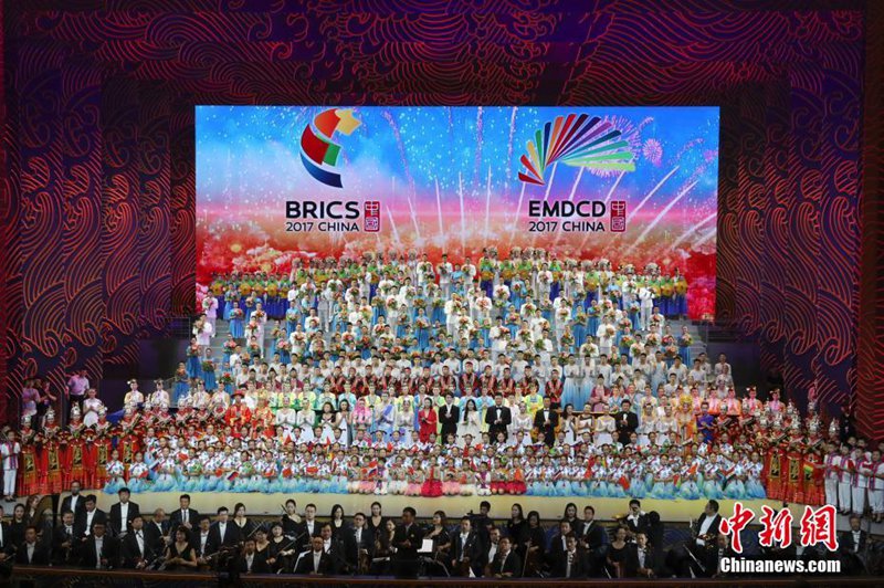 Abendgala zum Gipfeltreffen der BRICS-Staaten in Xiamen