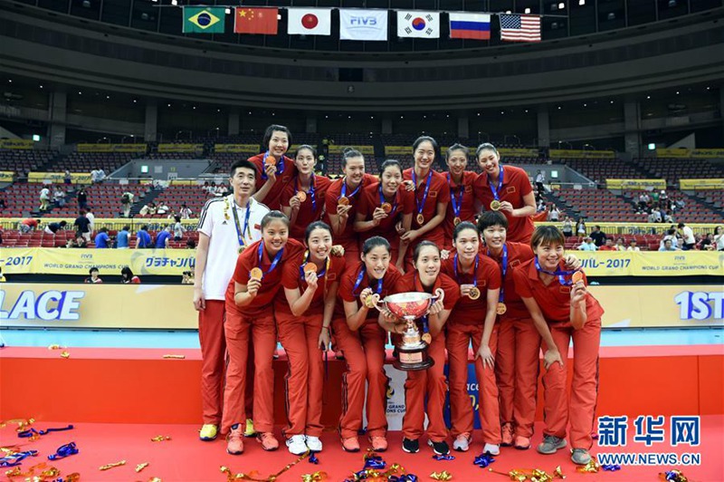China holt FIVB World Grand Champions Cup