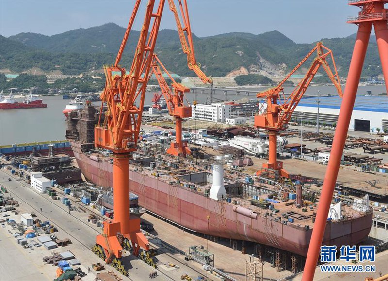 China baut das welterste Tiefseebergbauschiff 