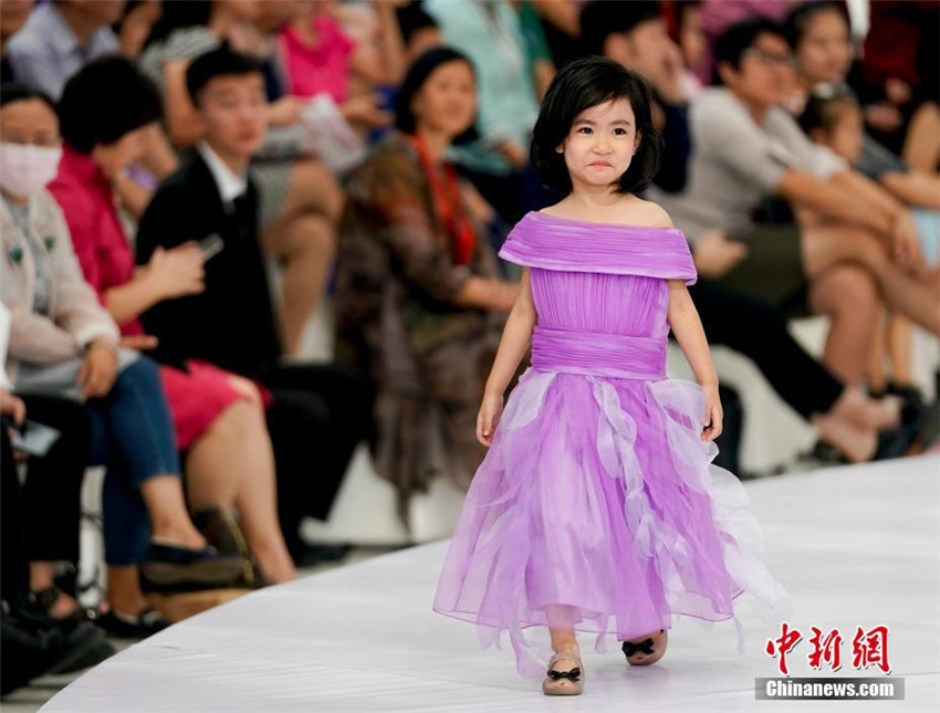 Kindermodell-Wettbewerb in Beijing