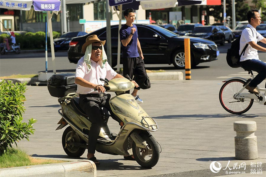 Fujian gibt Alarm für hohe Temperaturen aus