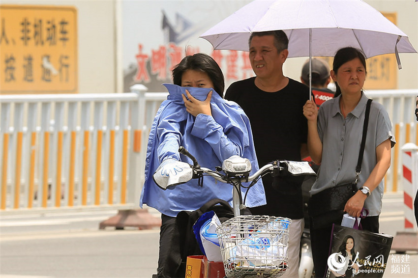 Fujian gibt Alarm für hohe Temperaturen aus