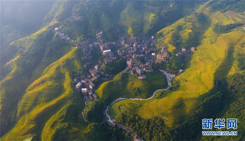 Luftbilder: Malerische Longji-Terrassen