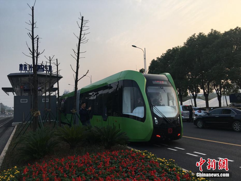 Testfahrt des weltweit ersten ARTs beginnt in Hunan