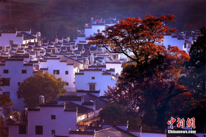 Chinas schönstes Dorf Wuyuan im Herbst