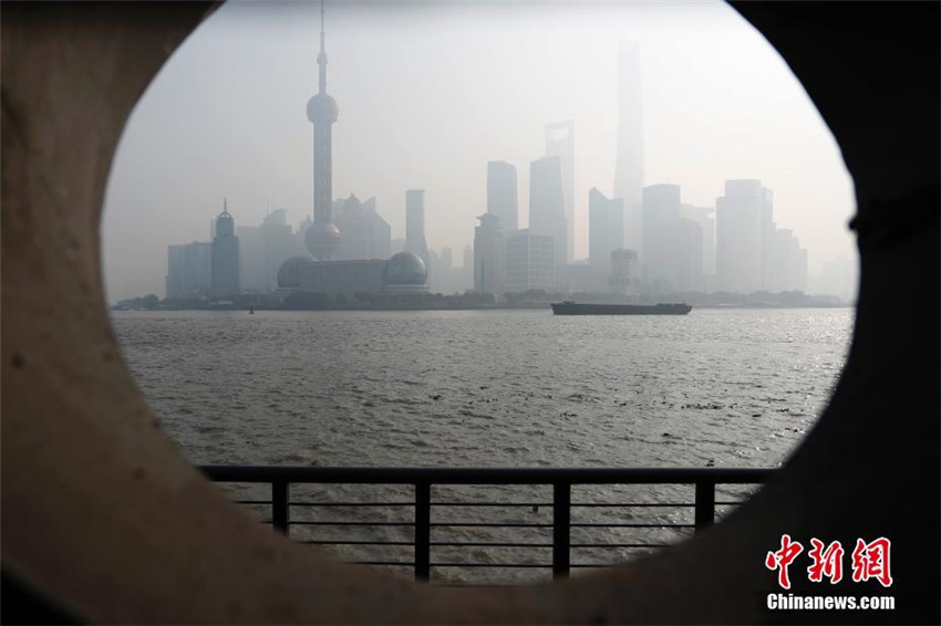 Shanghai von schwerem Smog heimgesucht