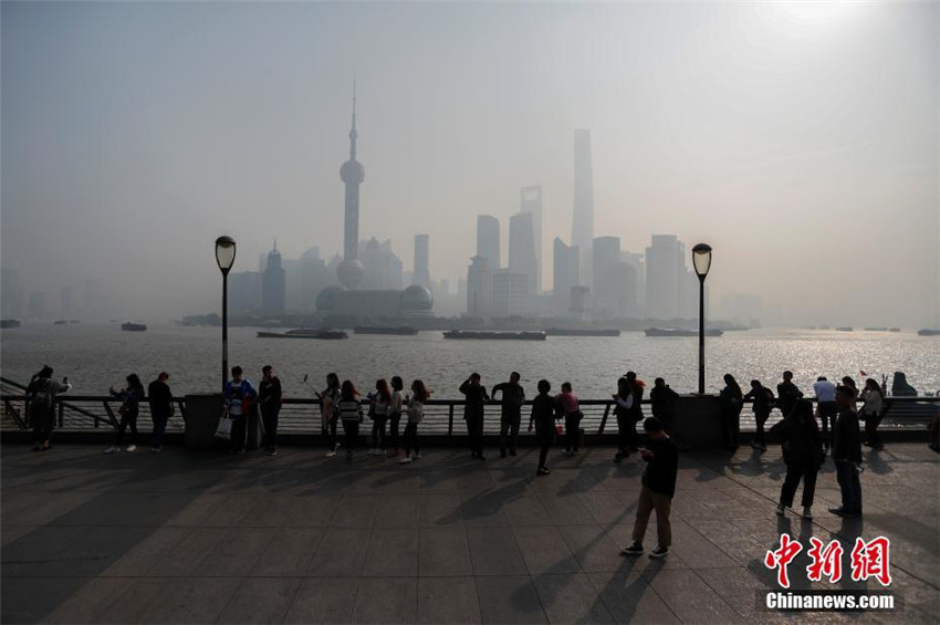 Shanghai von schwerem Smog heimgesucht