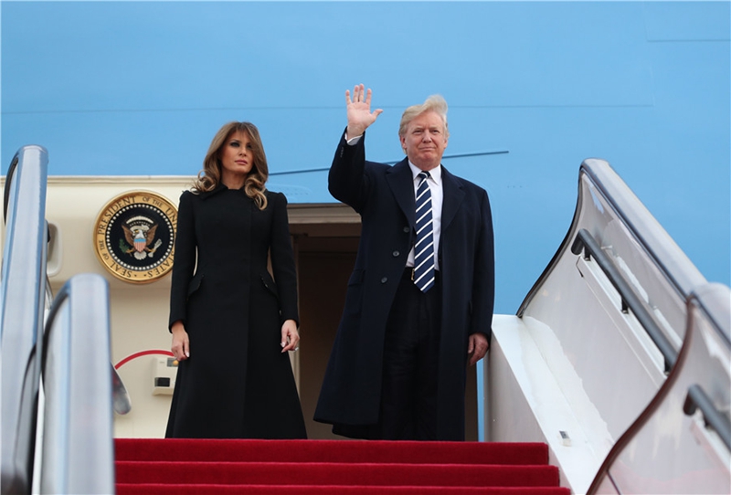 US-Präsident Trump besucht China