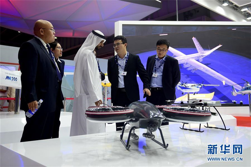Chinesische Produkte auf der Dubai Airshow