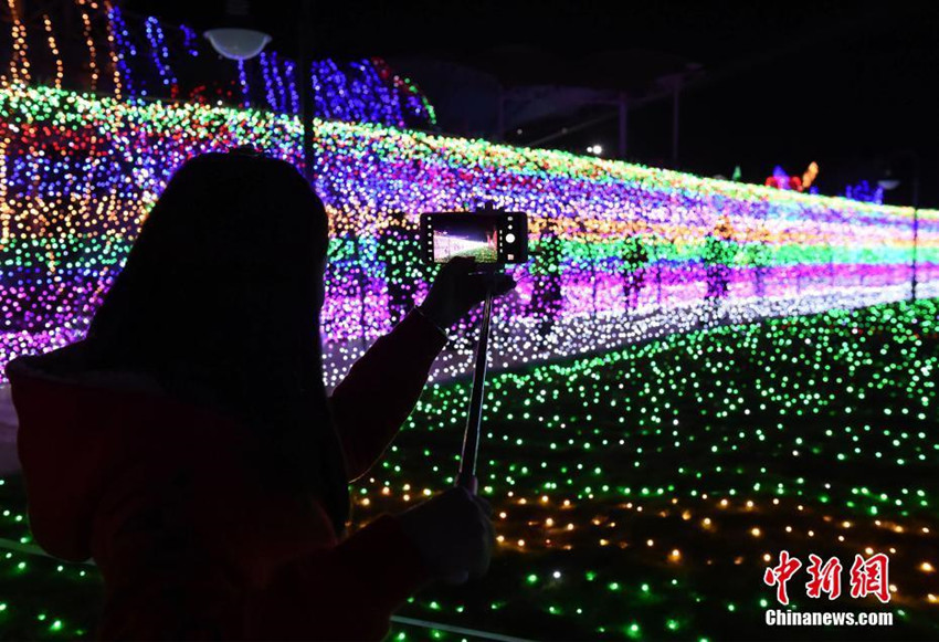 Lichtfestival in Chongqing