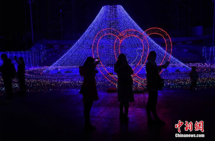 Lichtfestival in Chongqing