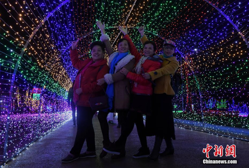 Lichtfestival in Chongqing