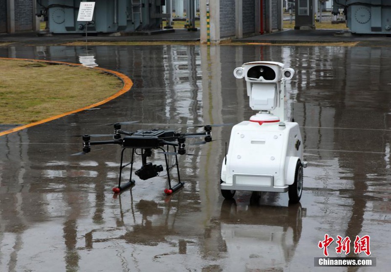 Inspektionsroboter-Team in Chongqing