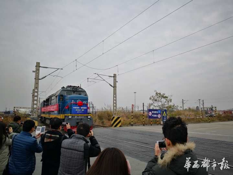 Erster direkter Güterzug zwischen China und Italien