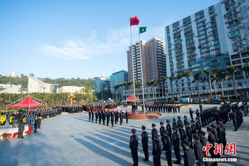 Macau feiert 18 Jahre Rückkehr zu China