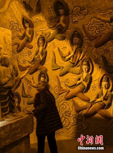 Bedeutende buddhistische Grotten für die Öffentlichkeit zugänglich