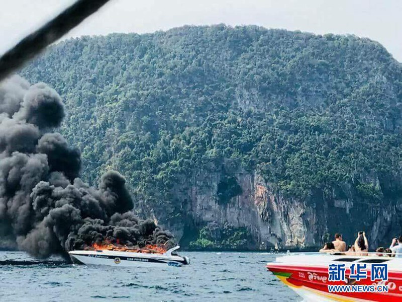 Fünf Chinesen bei Schnellbootexplosion in Thailand verletzt