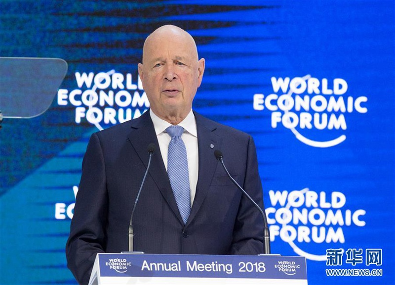 Die 48. Jahrestagung des Weltwirtschaftsforums eröffnet in Davos