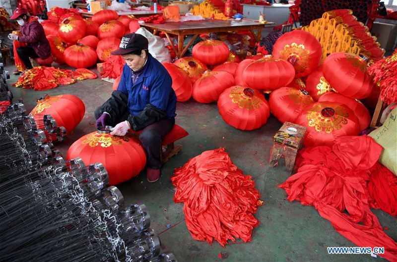 Laternenbasteln zum chinesischen Frühlingsfest