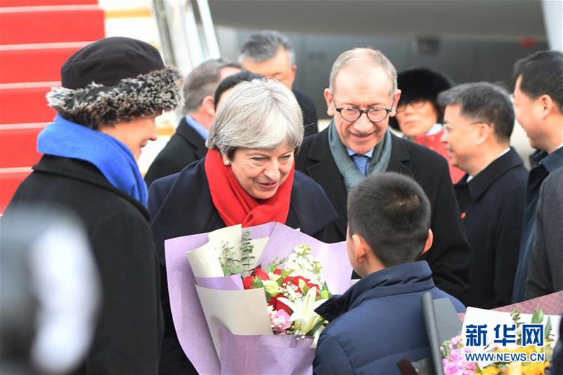 Theresa May besucht China