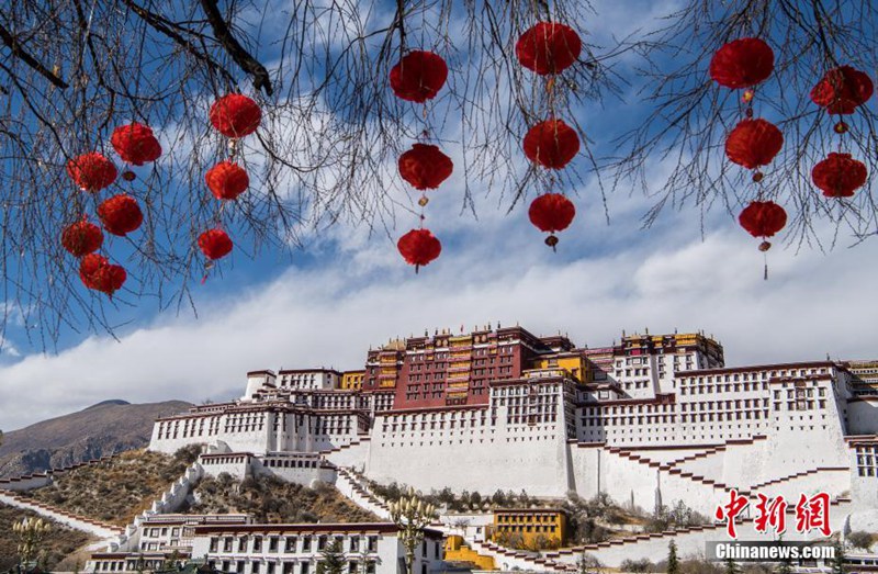 Festliche Stimmung in Lhasa 