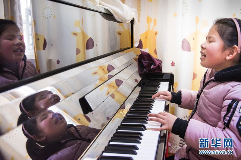 Klaviertraum vom blinden Kind