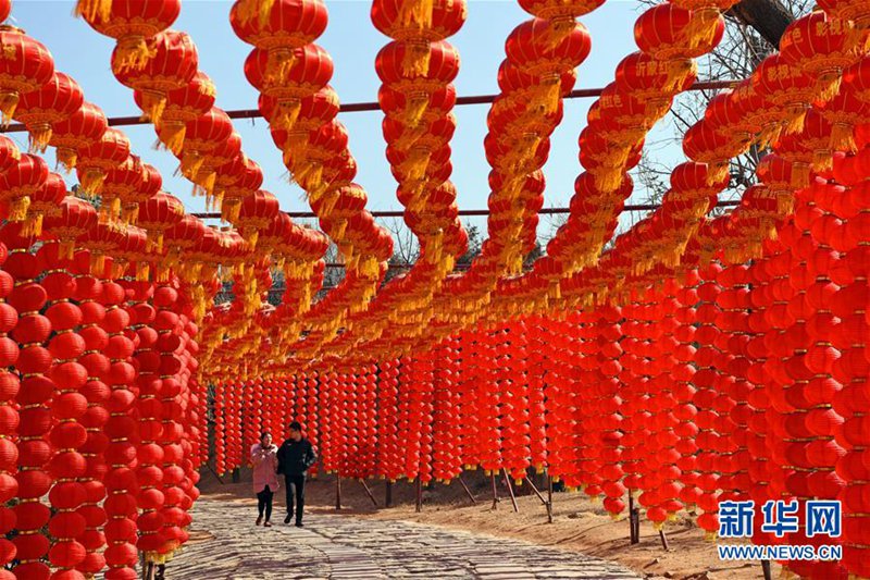 Rot für chinesisches Neujahr 