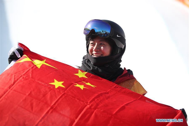 Liu Jiayu gewinnt Silbermedaille im Halfpipe-Final der Frauen