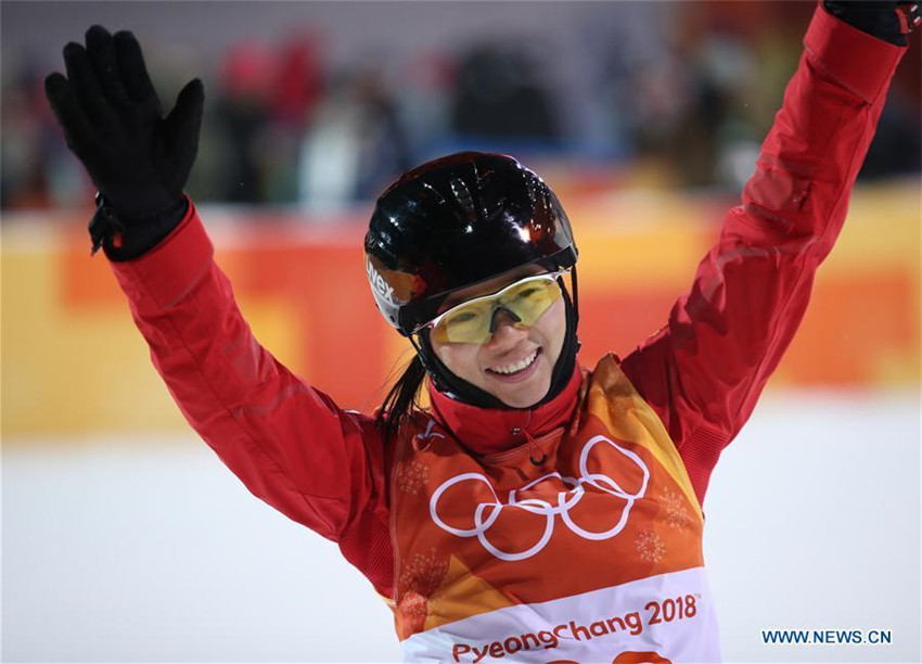 Zhang Xin gewinnt Chinas drittes Silber bei PyeongChang-Olympiade