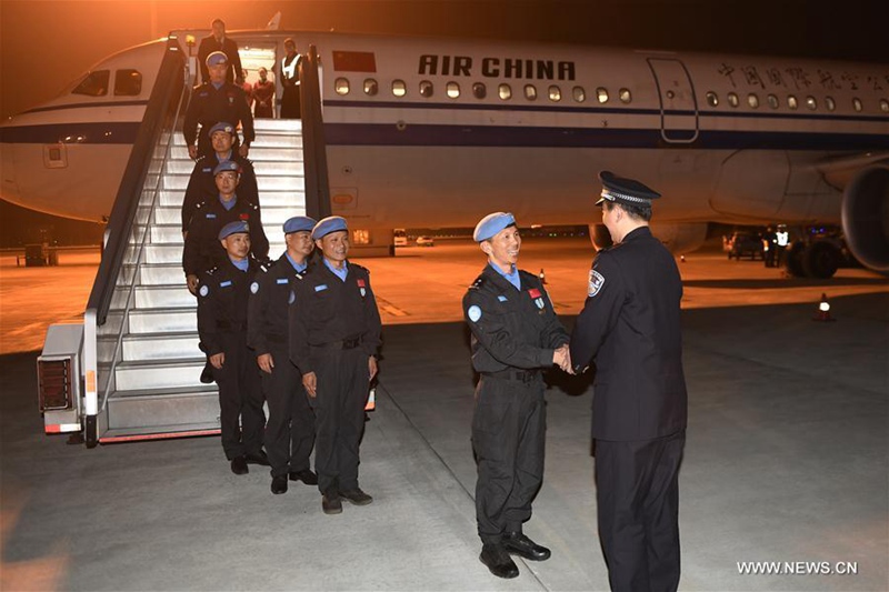 Chinas Friedenstruppen aus dem Südsudan zurückgekehrt