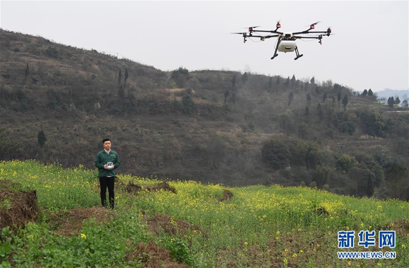 Drohnen helfen bei der Feldarbeit