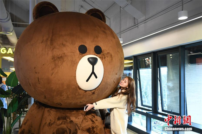 Der weltweit größte „Line Friends“-Store in Hangzhou eröffnet