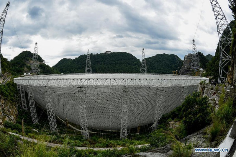 Chinas Radioteleskop FAST entdeckt elf neue Pulsare