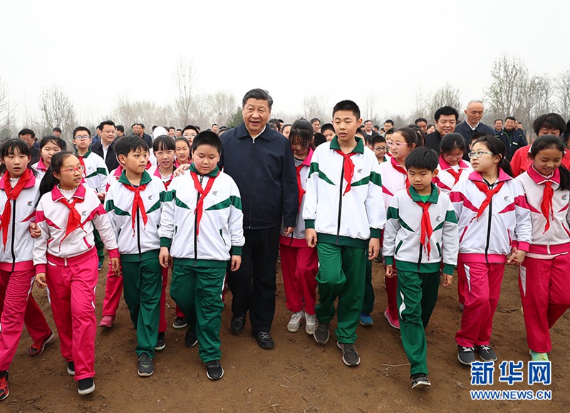 Xi Jinping betont ununterbrochene Bemühungen um Aufforstung