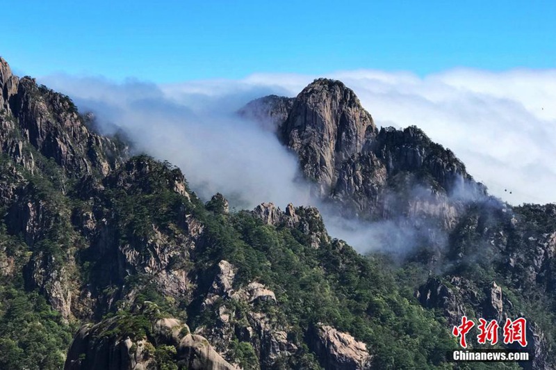 Faszinierende Landschaft am Huangshan-Berg
